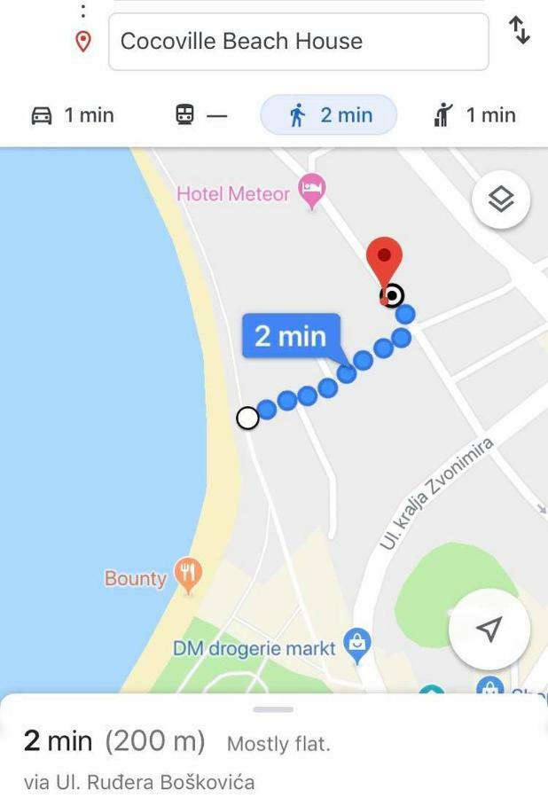 Cocoville Beach House- Makarska Lejlighed Eksteriør billede